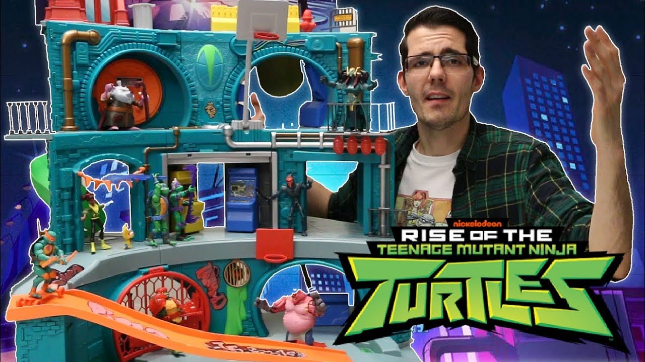 Epic Sewer Lair & Figures | REVIEW | Rise Of The Teenage Mutant Ninja Turtles