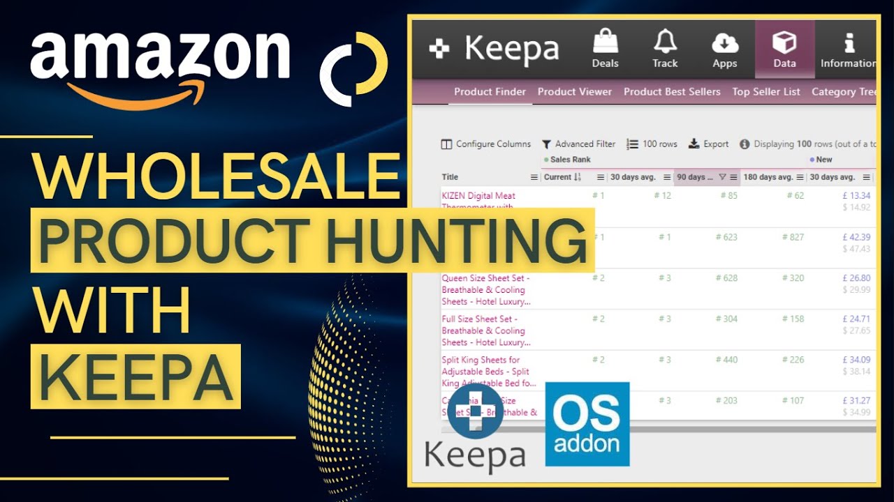 Amazon FBA Wholesale Product Hunting using Keepa 2022 | Product Hunting Criteria for Amazon UK