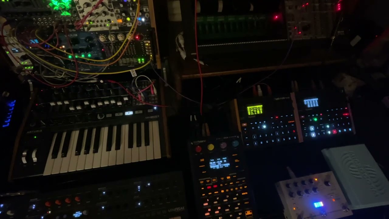 Modular Ambient Drone Live Jam with SP404 MkII