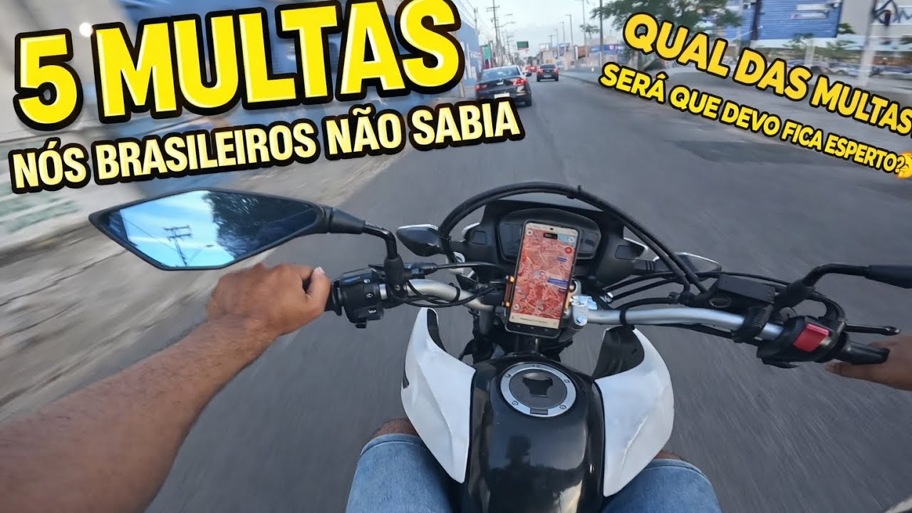 5 MULTAS QUE NOS BRASILEIROS NÃO SABIA, QUAL DAS MULTAS DEVEMOS FICA ESPERTO 🤔?