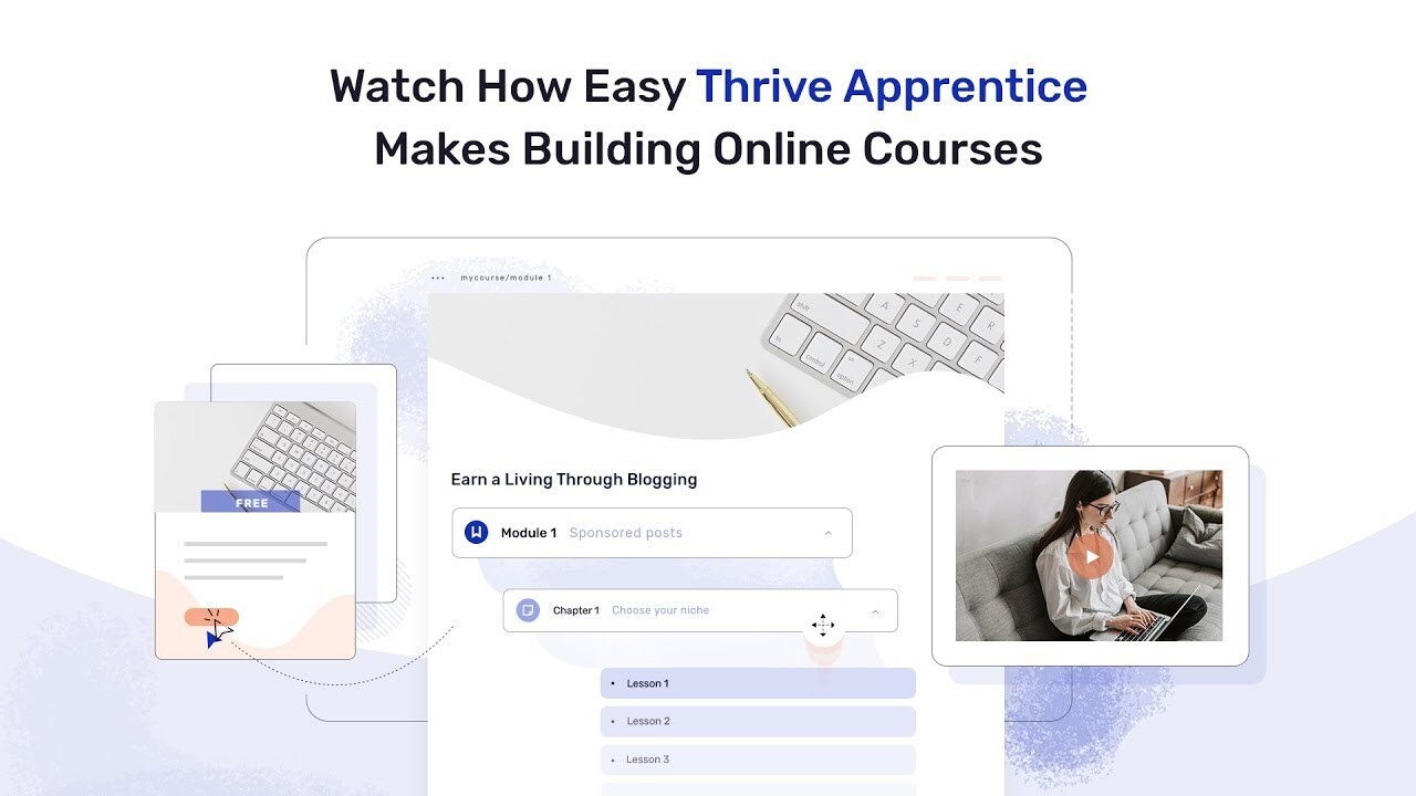 How To Build Your First Online Course with Thrive Apprentice — in Minutes!