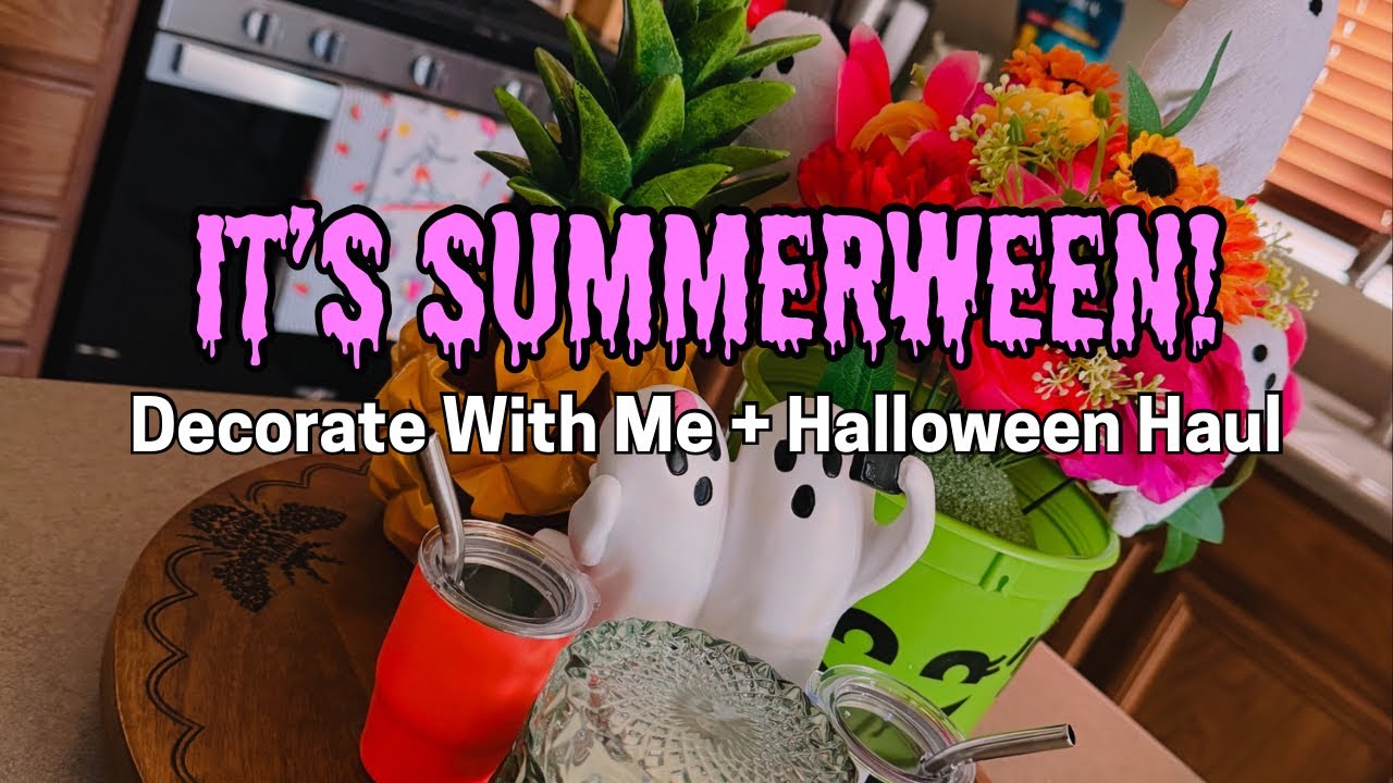 It’s Summerween! Decorate With Me + Halloween Haul