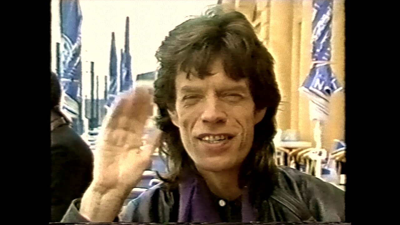 Mick Jagger - 1988 Auckland New Zealand news report