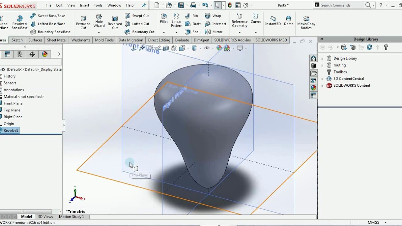 How To Use 3-Types of Split Line In Solidworks 2017