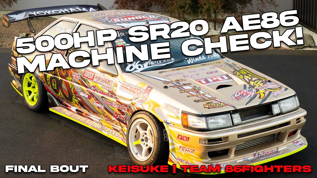 500-сильный SR20 с двигателем AE86