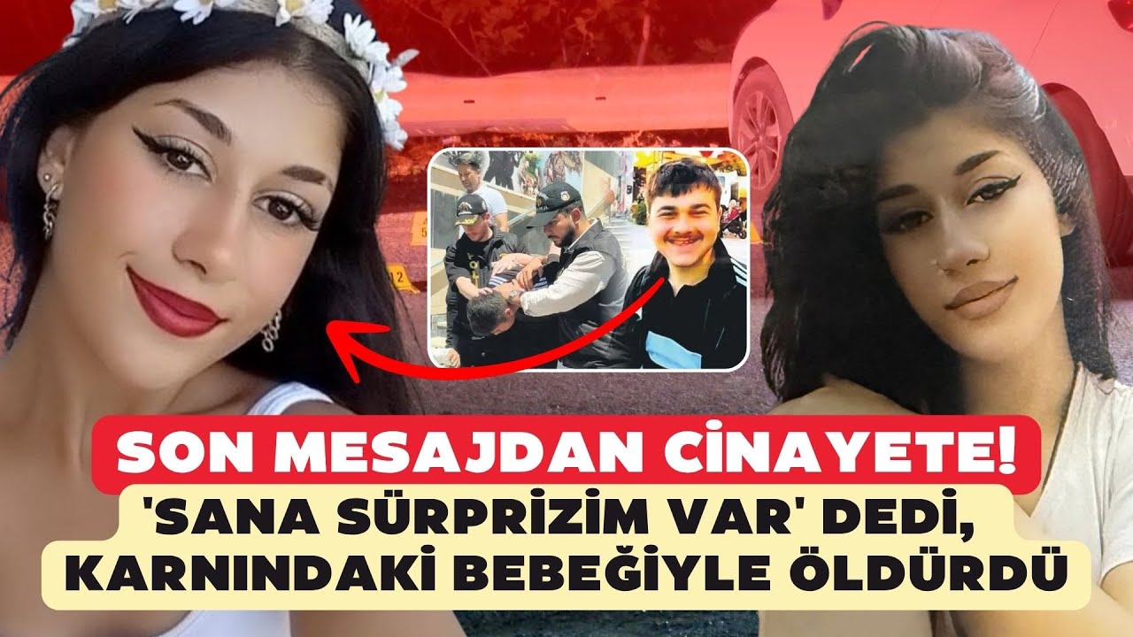 Son mesajdan cinayete! 'Sana sürprizim var' dedi, karnındaki bebeğiyle öldürdü