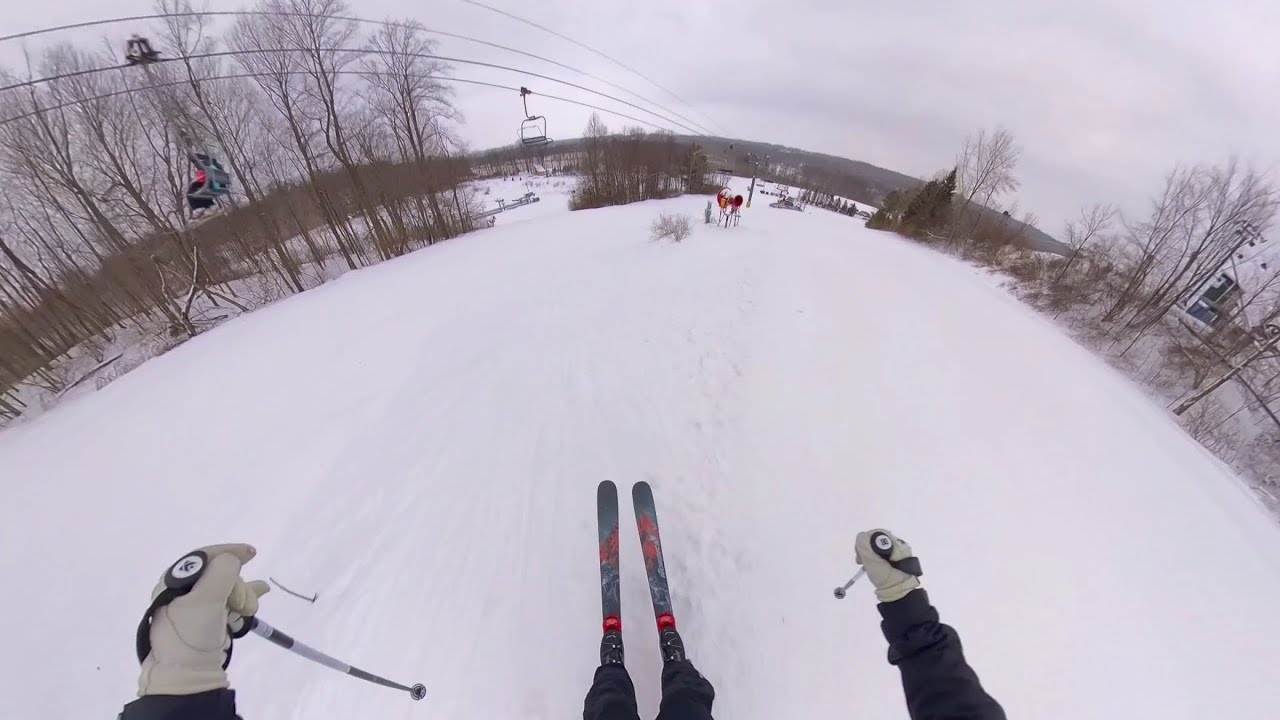 Chill Day @ Bittersweet Ski Resort (4K POV) 