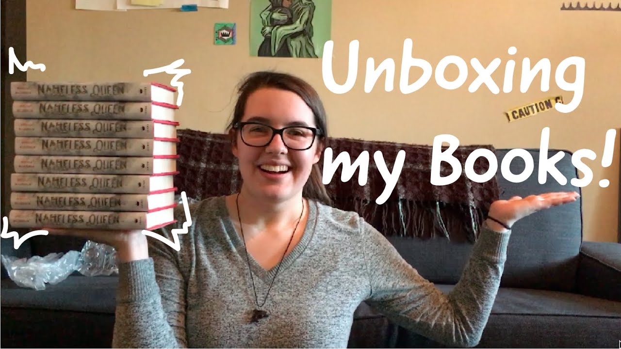 Unboxing NAMELESS QUEEN Author Copies!