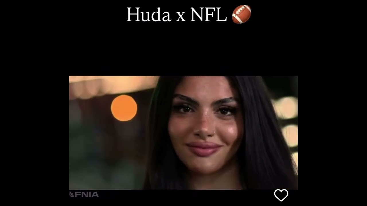 Huda love island getting the bag at the NFL (commercial) 