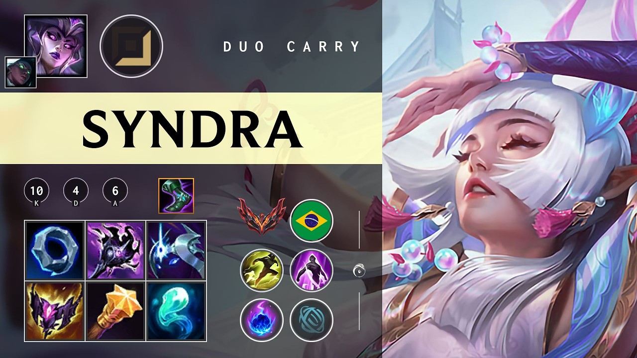 Syndra Carry vs Miss Fortune - BR Grandmaster Patch 26.03