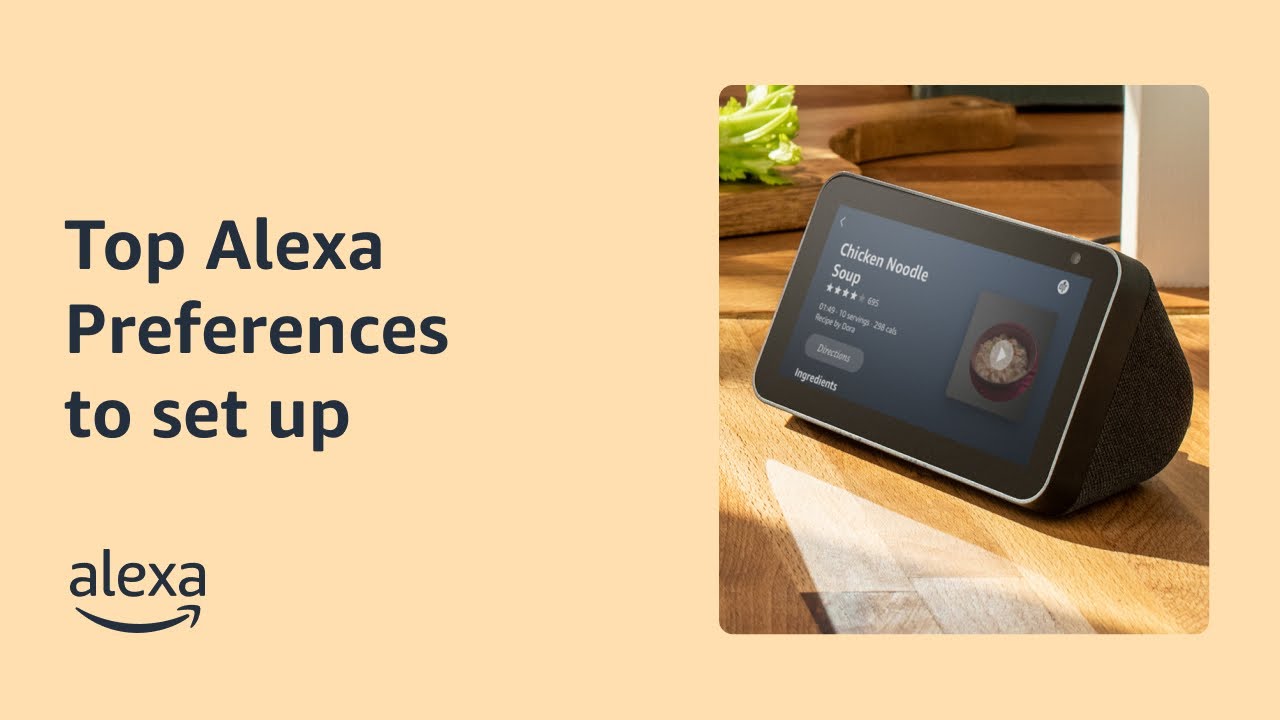 Top Preferences to Set up for Alexa | Amazon Echo