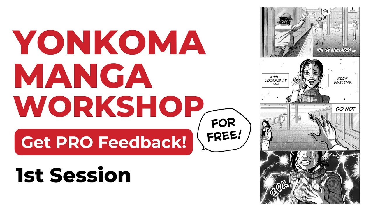 FREE Manga Training for Beginners! | Create your FIRST Manga in just 90 minutes!