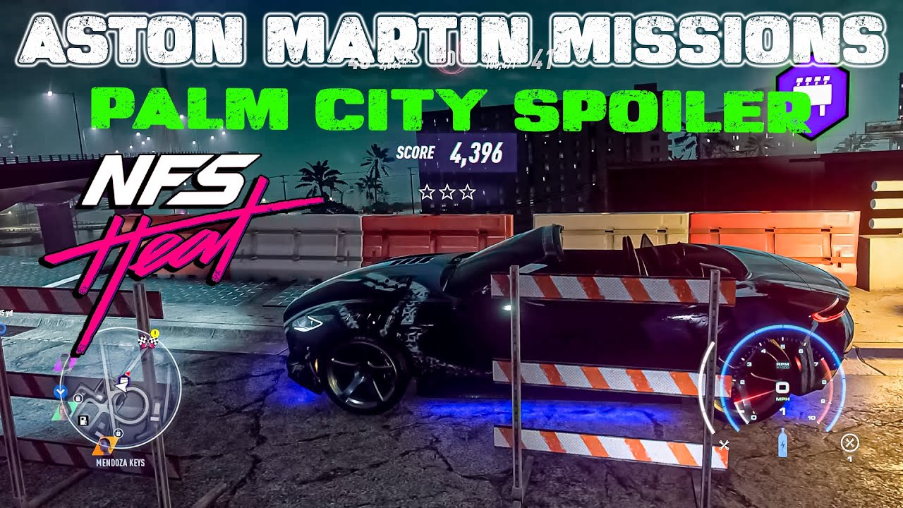 Need for Speed&trade; Heat - Aston martin DB11 #7 Palm City Spoiler ( No Commentary )