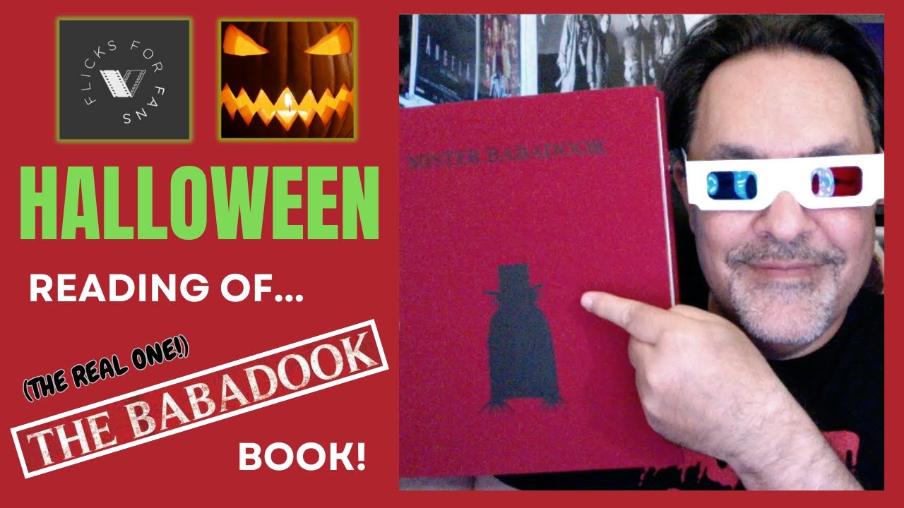 Reading the REAL actual BABADOOK Book...for HALLOWEEN! - Flicks For Fans