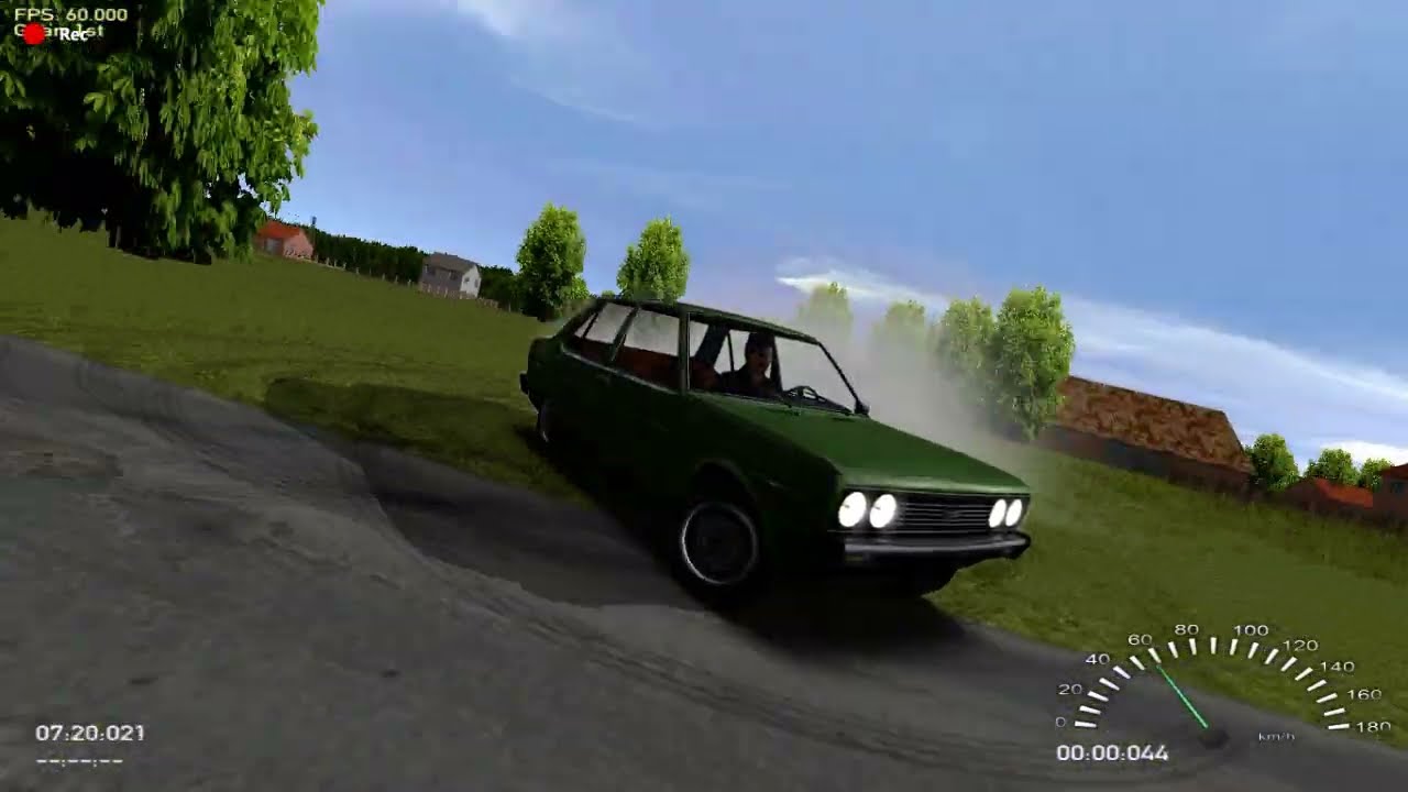 Fiat 131 Mirafiori-Racer - Free Car Simulator