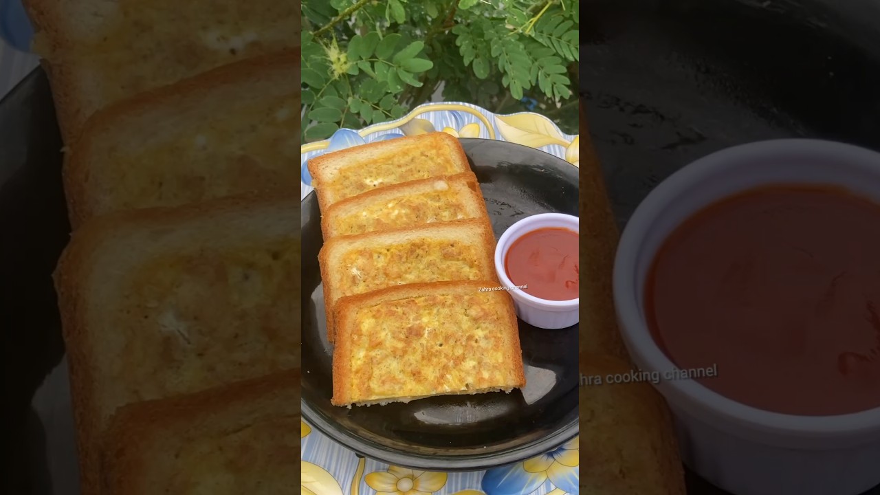 Chicken Bread Toast Recipe/quick and easy Recipe #trending #shorts #shortvideo #shortsfeed #viral