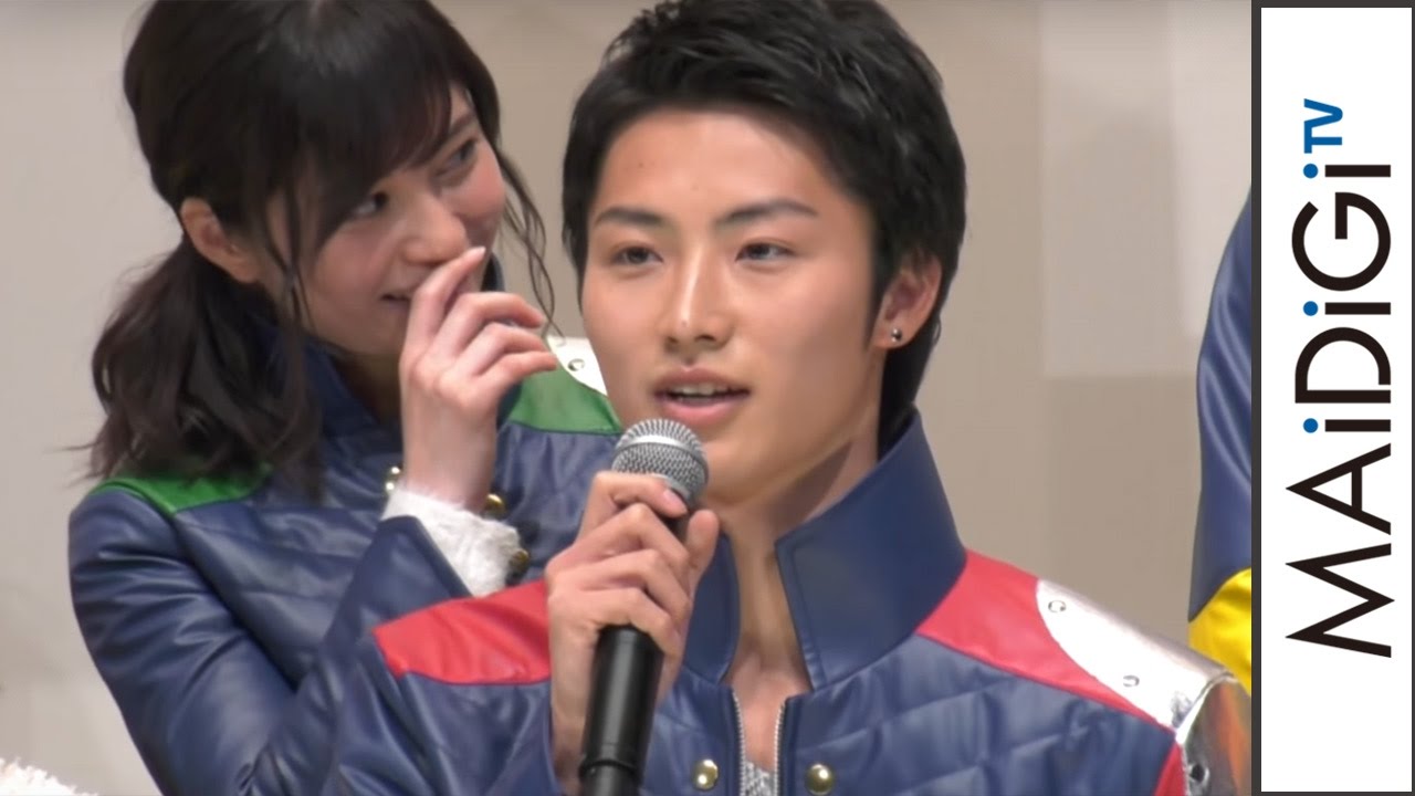 “キュウレンジャー”岐洲匠、「レッドっぽすぎて」監督からダメ出し　「仮面ライダー×スーパー戦隊　超スーパーヒーロー大戦」完成披露会イベント2