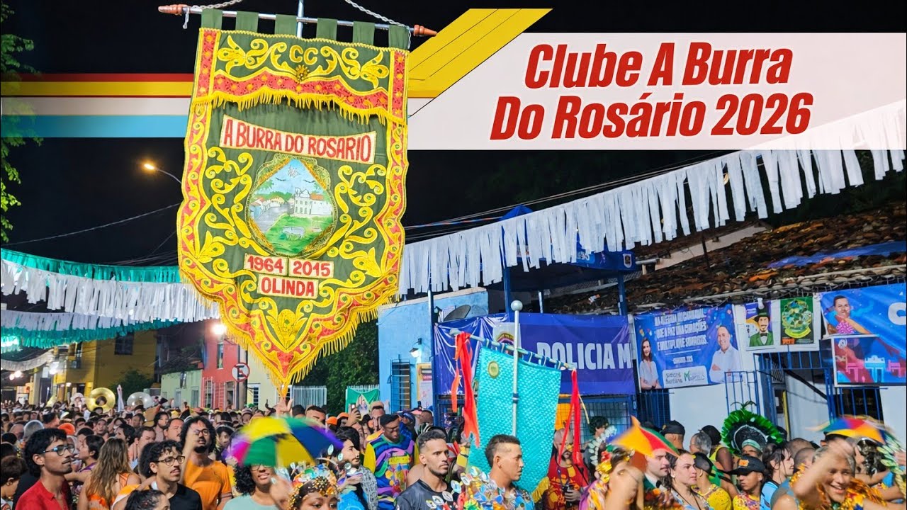 Clube Carnavalesco A Burra Do Rosário ( Olinda Carnaval 2026 )