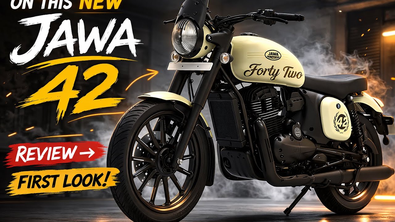 New jawa 42 ivory walkaround Review