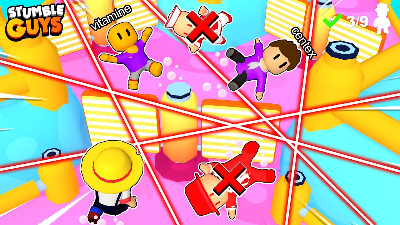 VITAMINE und CENTEX in STUMBLE GUYS!