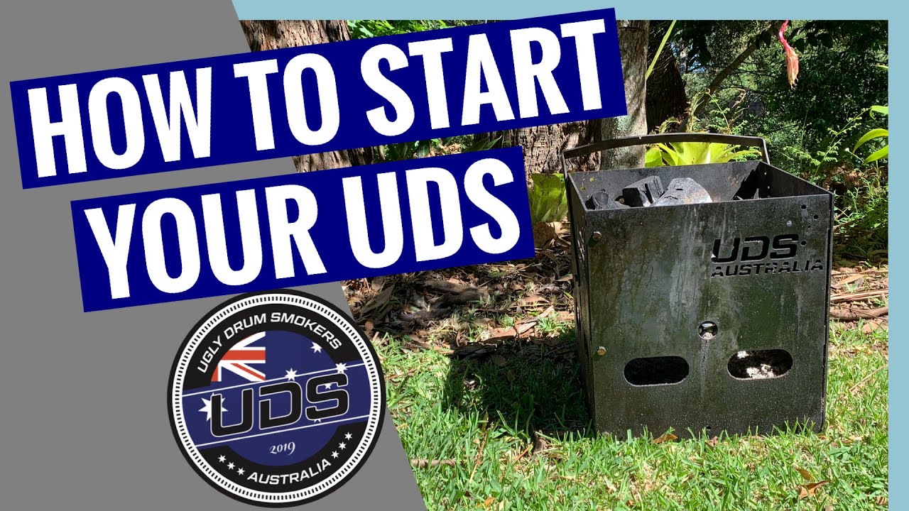 How to start your Ugly Drum Smoker (UDS)