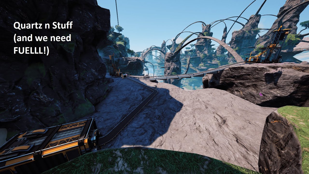 Phase 2 Crystal and Fuel Automation!! (Satisfactory Part 4)