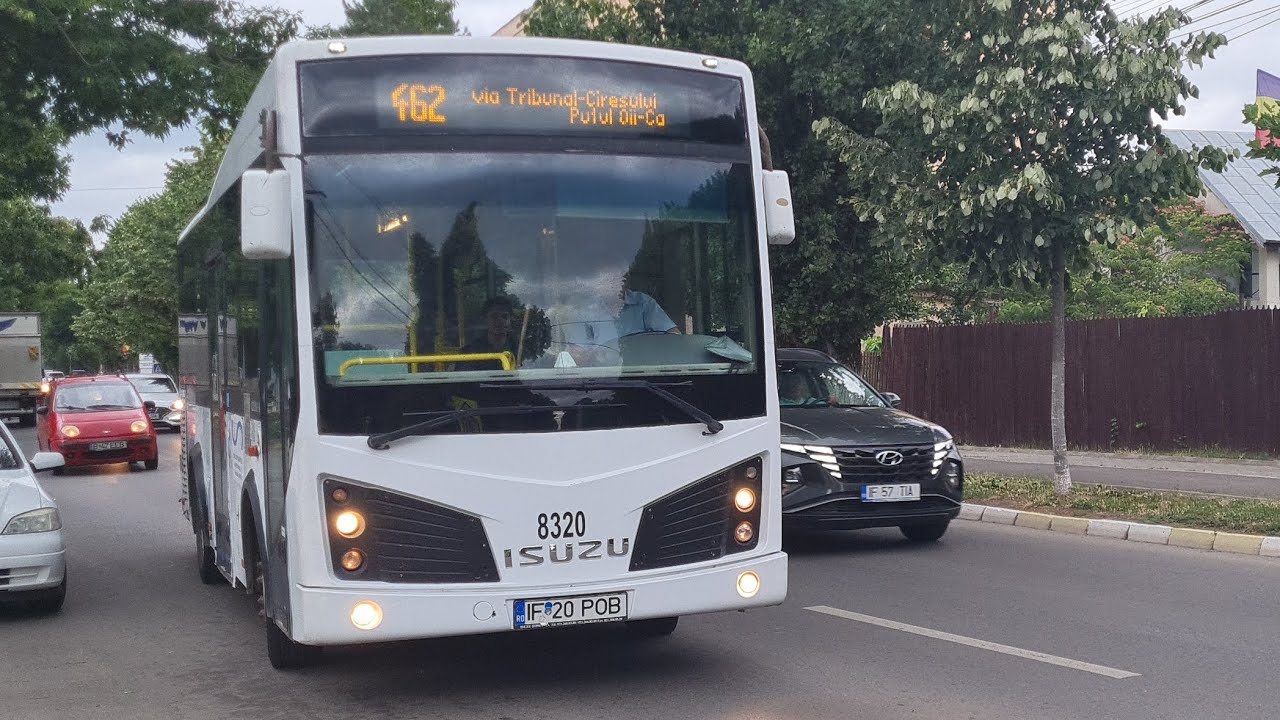 Buftea (2023) | Călătorie cu Isuzu Citimark #8320 | Linia 462
