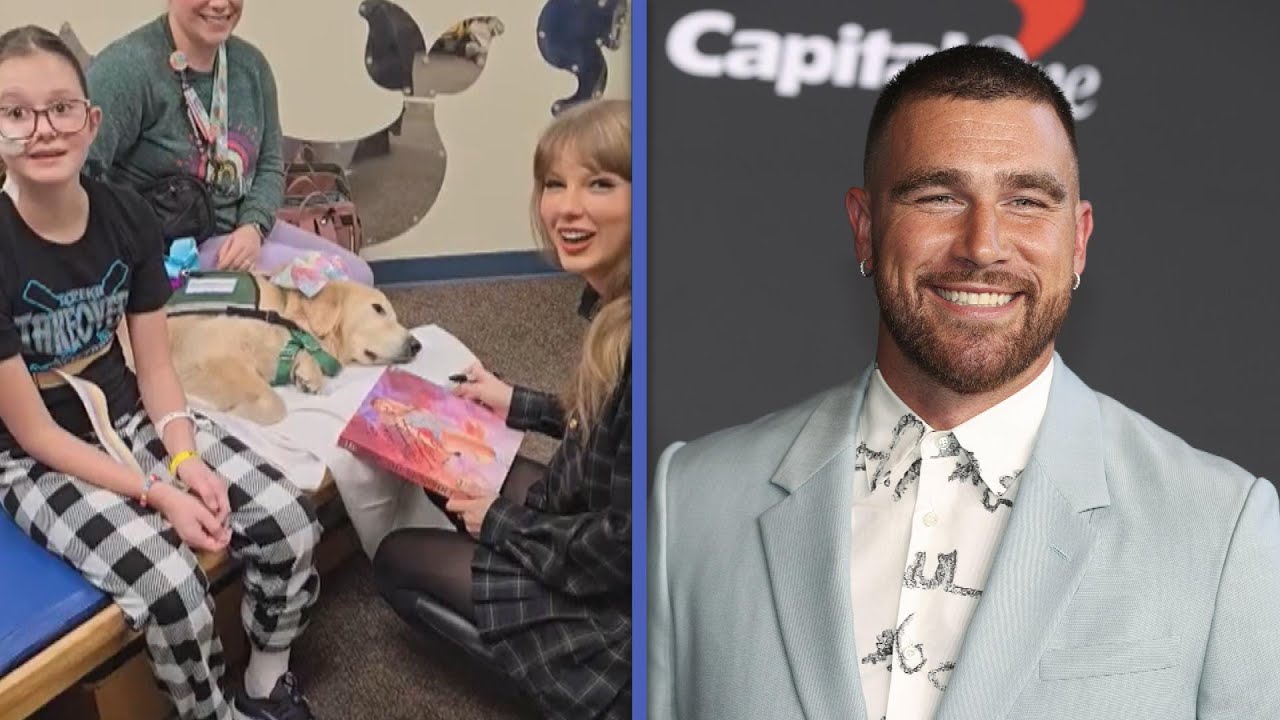 Taylor Swift GUSHES Over Travis Kelce During Children’s Hospital Visit