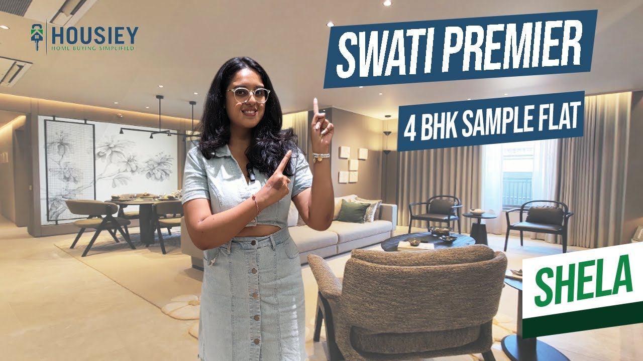 Swati Premier Sample House | 4 BHK Flat Tour [2025] | Swati Procon Shela Ahmedabad