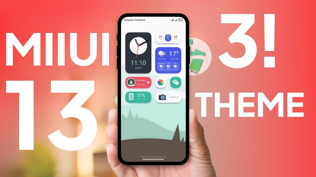 Latest MIUI 13 Themes with Control Center support | Best MIUI 13 Themes