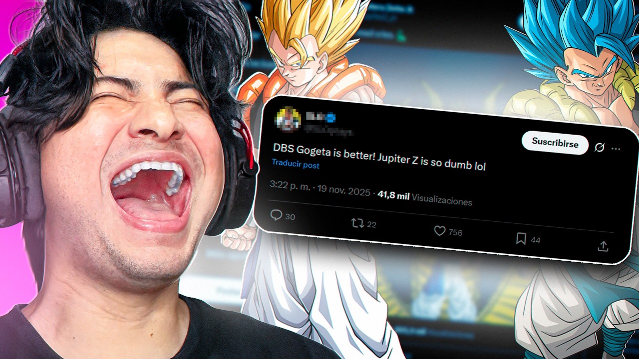 Los GRINGOS Fans de GOGETA DBS me intentaron FUNAR