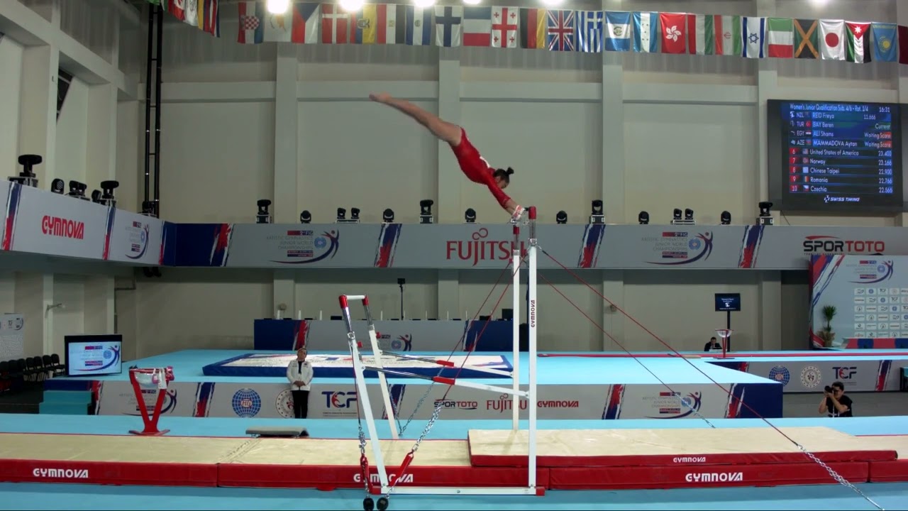 BAY Beren (TUR) - 2023 Artistic Junior Worlds - Qualifications Uneven Bars