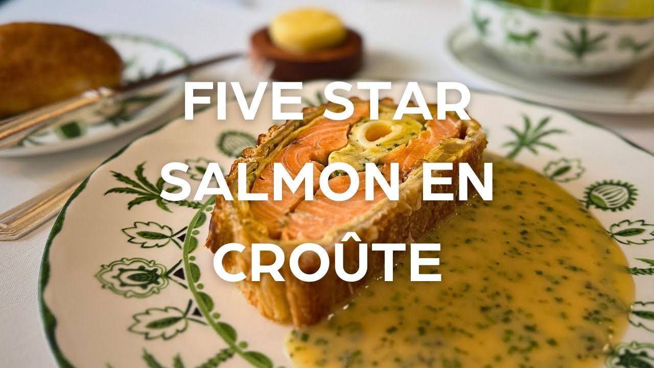 How to make: Salmon en croûte - Charlie's Mayfair London