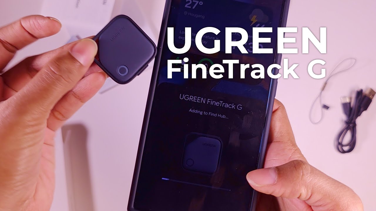 UGREEN FineTrack G Android Tracker - Unboxing and Setup!