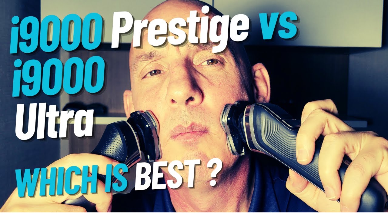 Philips i9000 Prestige vs i9000 Ultra - Shaving Comparison (Session 2 of 3)