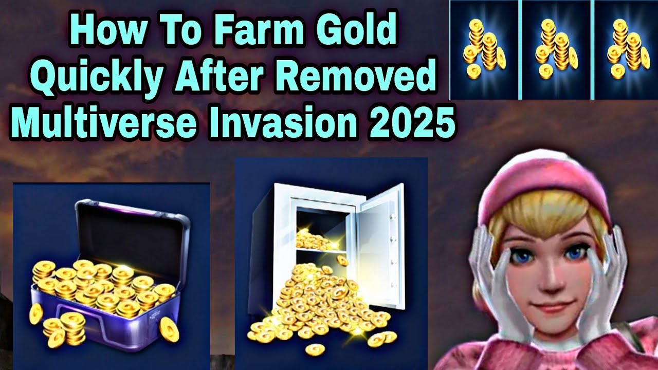How To Farm Gold Quickly After Removed Multiverse Invasion 2025 - Marvel Future Fight