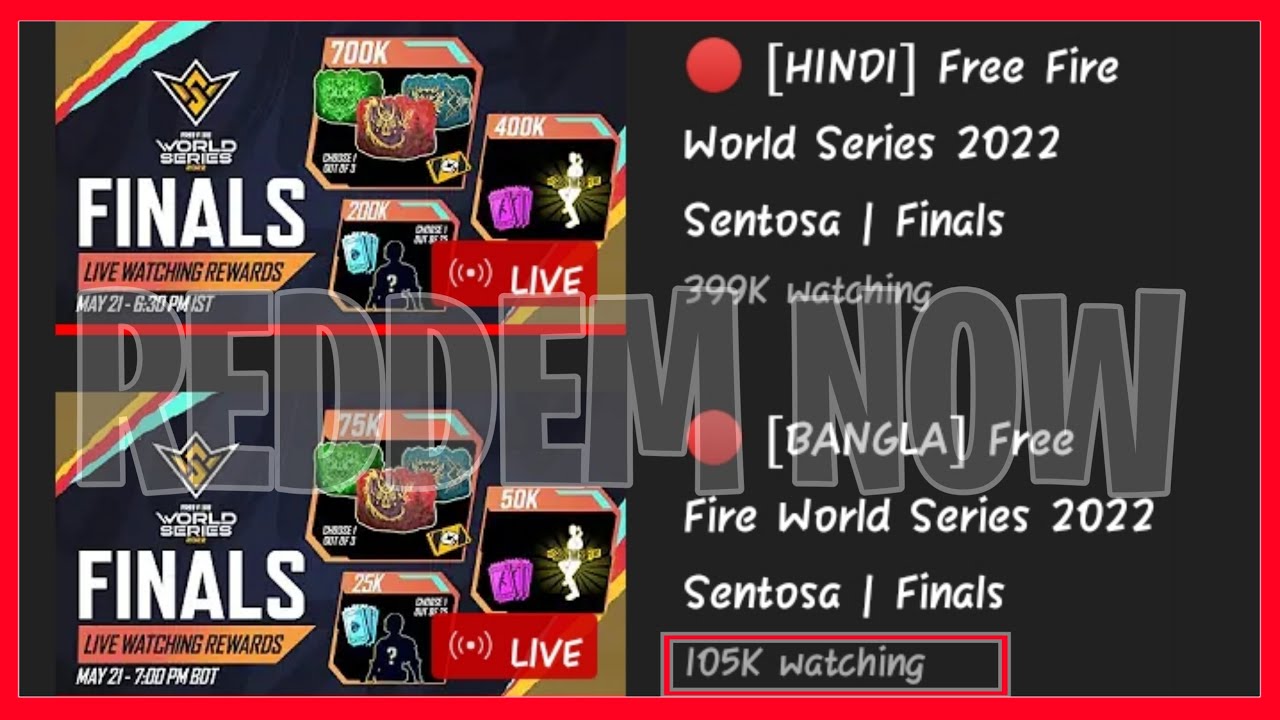 REDDEM NOW| FFWH| FINAL