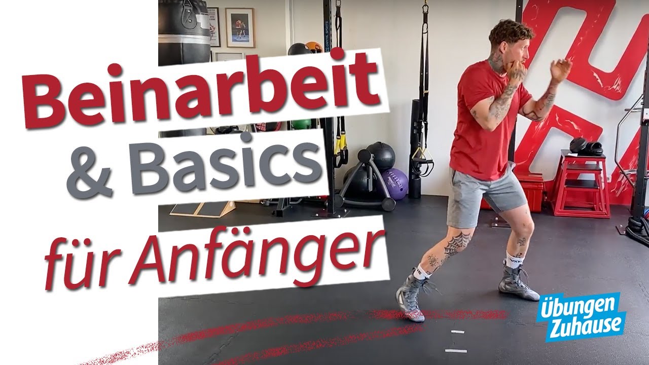 Beinarbeit, Grundstellung und erste Schlagkombinationen im Boxen | Basics für Anfänger