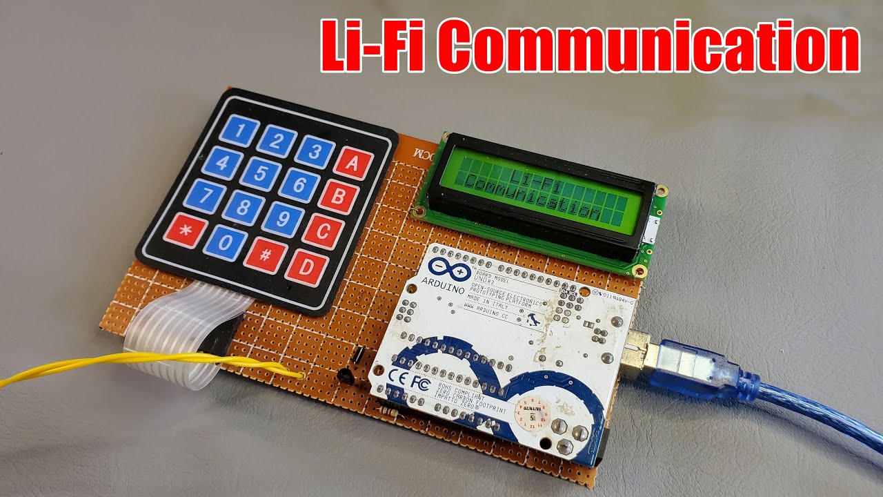 САМЫЙ ПРОСТОЙ проект Li-Fi с использованием Arduino | Передача данных с помощью световых сигналов...