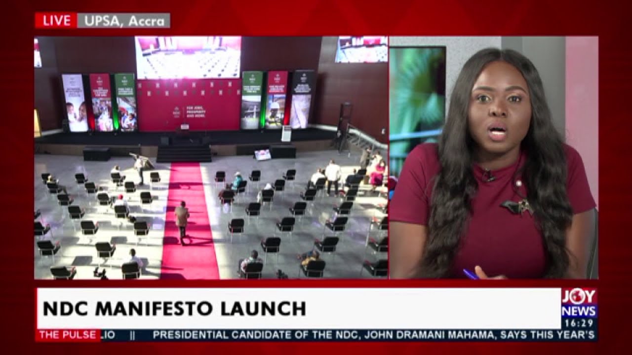 Election 2020: NDC launches manifesto; Some Ghanaians share expectations (7-9-20)