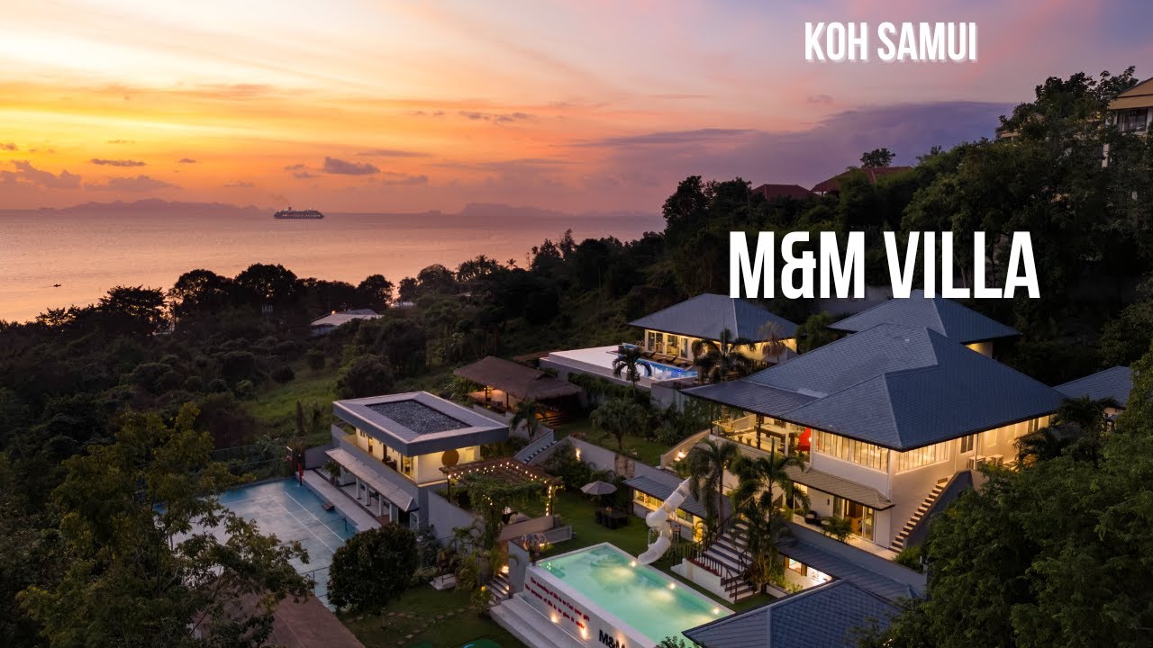 M&M Villa | Luxury 8 Bedrooms Villa with Sea View | Koh Samui | Thailand