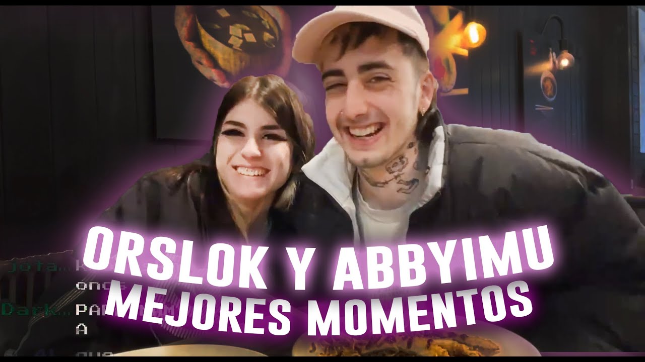 ORSLOK y ABBY haciendo streaming IRL en GATOTECA