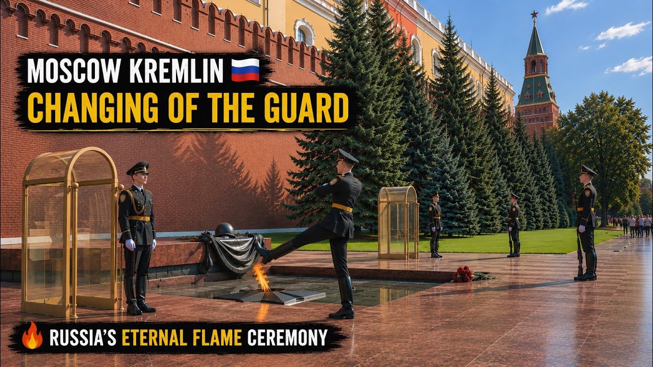 Changing of the Guard 🇷🇺 | Moscow Kremlin Ceremony
