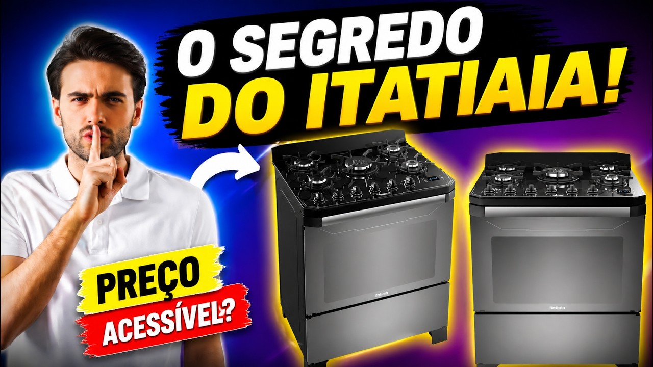 Fogão ITATIAIA ITAMASTER REFLECTA 5 Bocas Vale a Pena? Review Completo (Descubra Tudo)