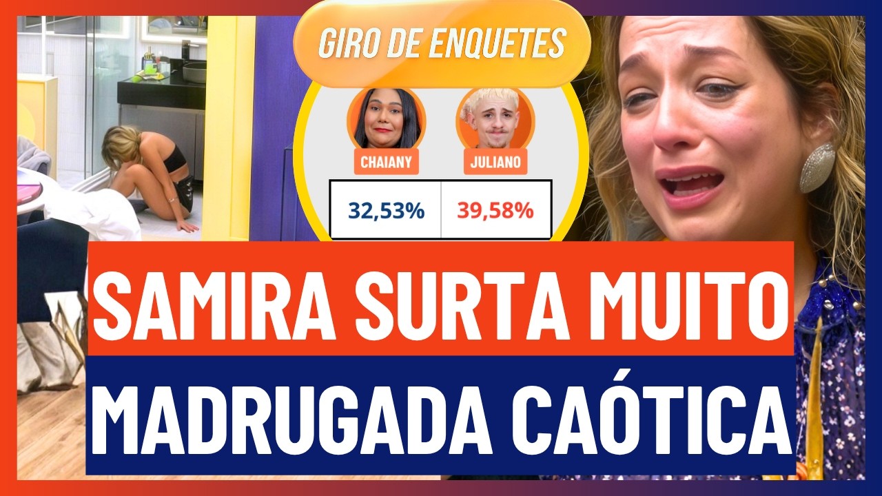 🔵 Samira &Eacute; DESMASCARADA e Decide DESISTIR no MEIO da FESTA e Desespero CHOCA ALIADOS | BBB 26