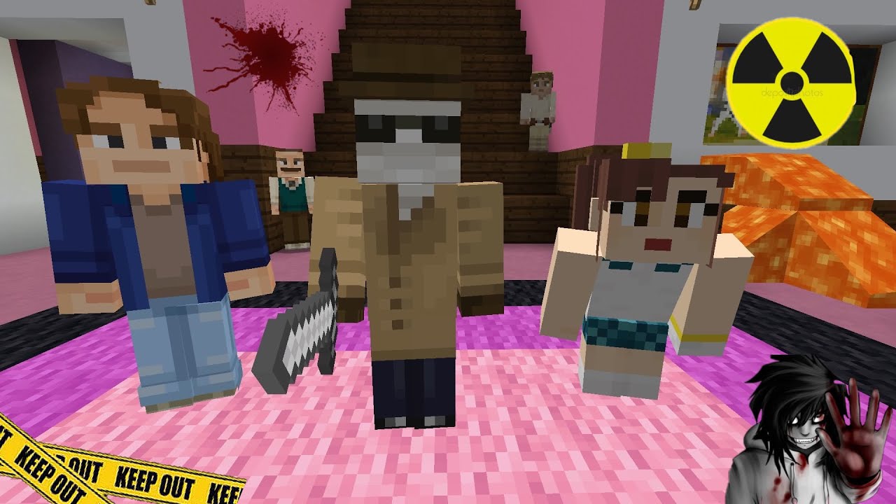 فلم ماين كرافت القاتل الاجنبي 🕴🏼🇺🇸 !!