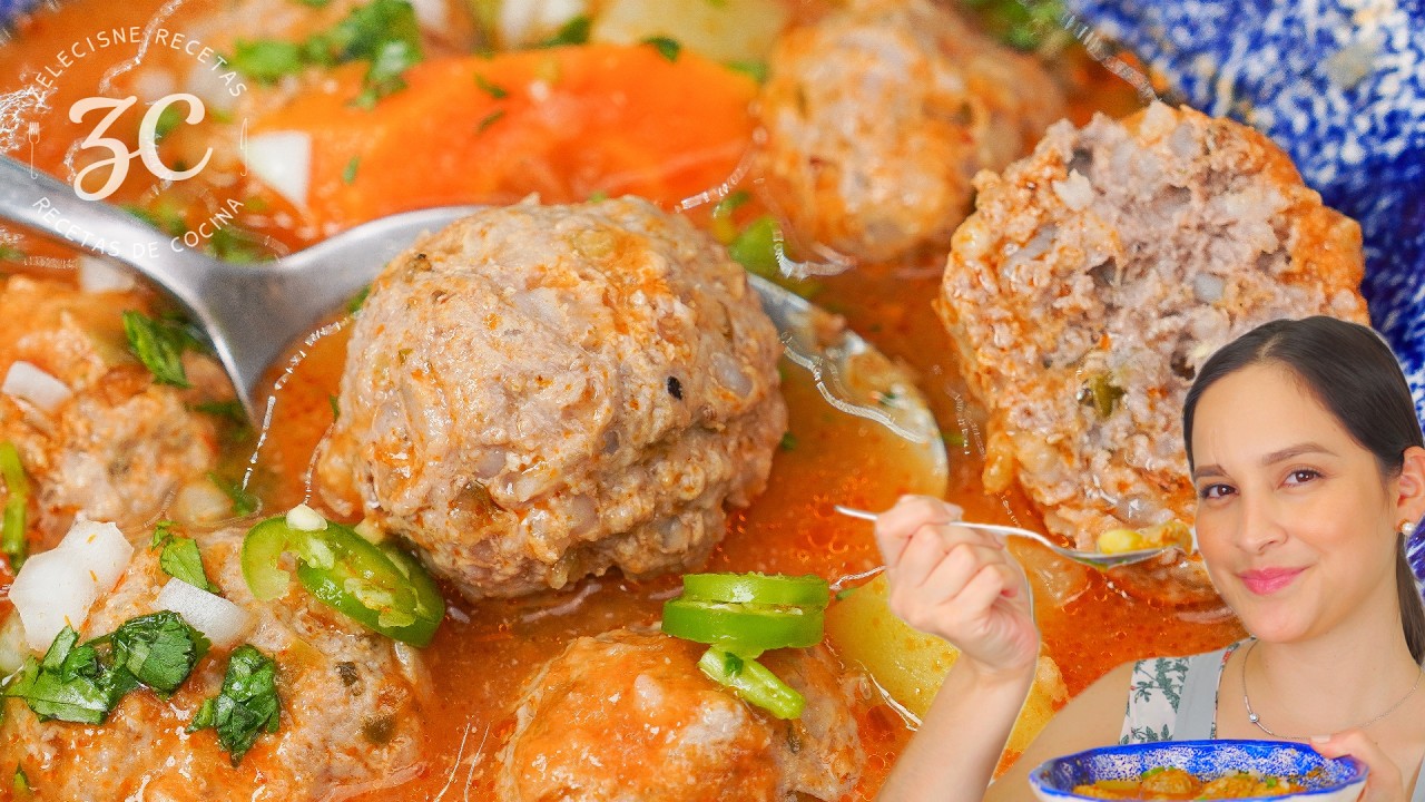 No puedes perderte estás Albondigas en Caldillo | Con sabor a hogar