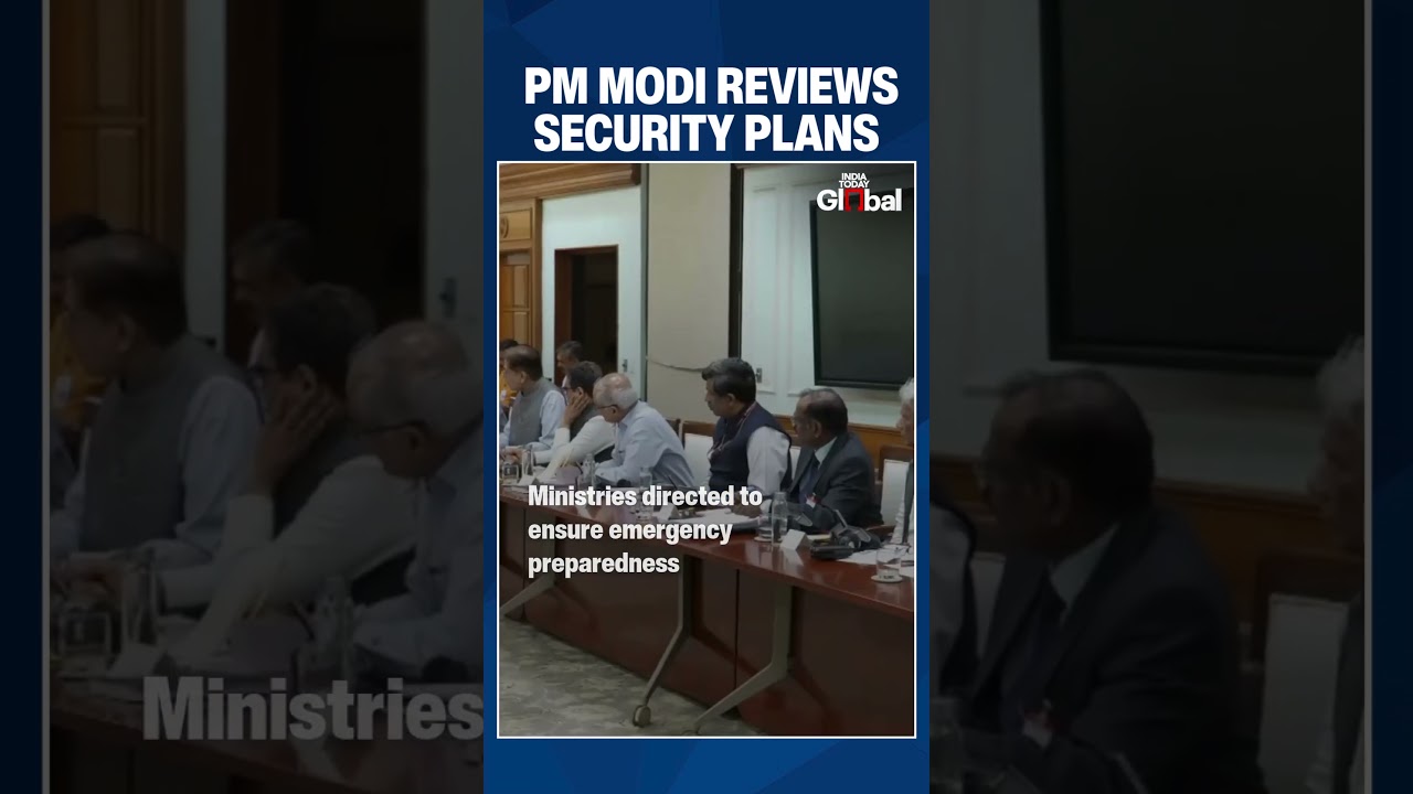 PM Modi Reviews National Security Amid Rising Tensions