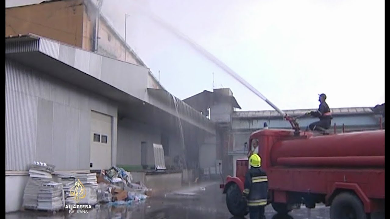 Izgorjela fabrika Mesopromet u Bijelom Polju