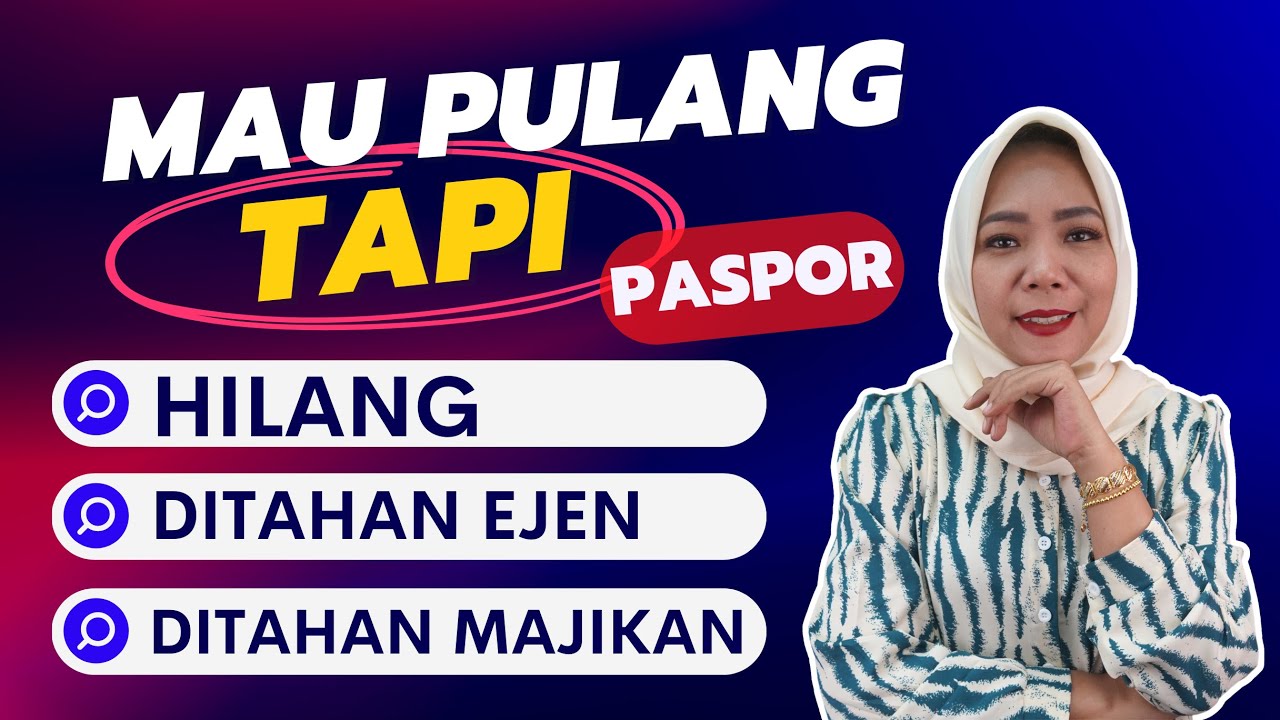 📣 Mau Bayar Kompaun Tapi Paspor Hilang / Tidak Pegang / Tidak Ada/ Ditahan
